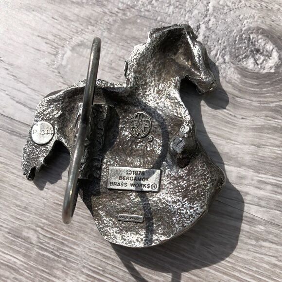 Horse belt buckle running  main image 4